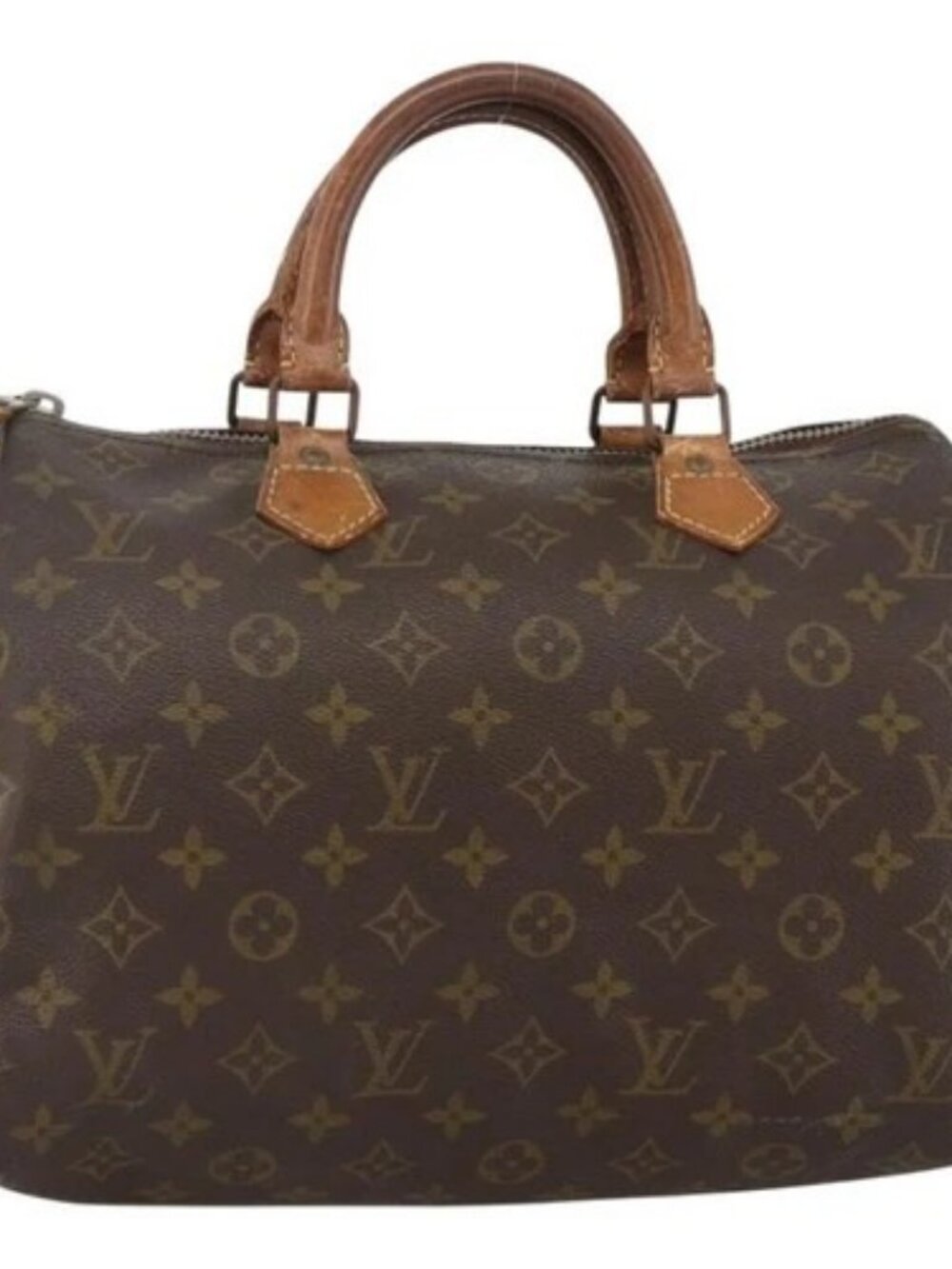 LOUIS VUITTON Monogram Speedy 30 Hand Bag M41526 LV Auth YKZ447